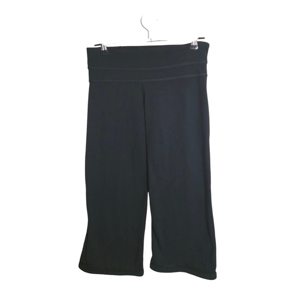 Lululemon Pants Women 4 Black Crop 19" Athleisure Sportswear Crossfit Training